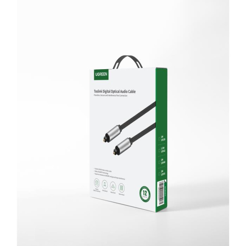 Καλώδιο Ήχου Οπτικής Ίνας M/M UGREEN AV108 10540 2m Μαύρο
