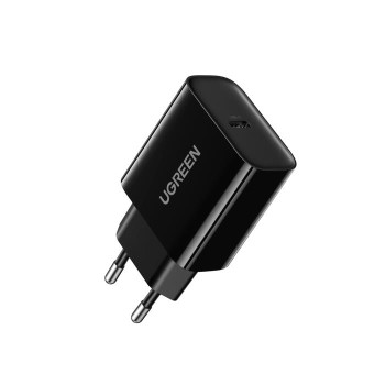 Φορτιστής Σπιτιού PD 20W UGREEN CD137 10191 1 Θέσης Μαύρο