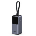 Power Bank 20000mAh PD 130W UGREEN PB723 55365B 2 Θέσεων, με καλώδιο USB-C 60W Γκρι