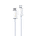 Καλώδιο Φόρτισης WK WDC-73 USB-C σε Lightning PD 30W 1.2m Λευκό