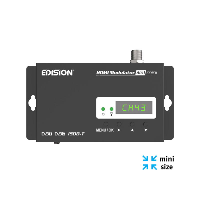HDMI MODULATOR 3in1 mini