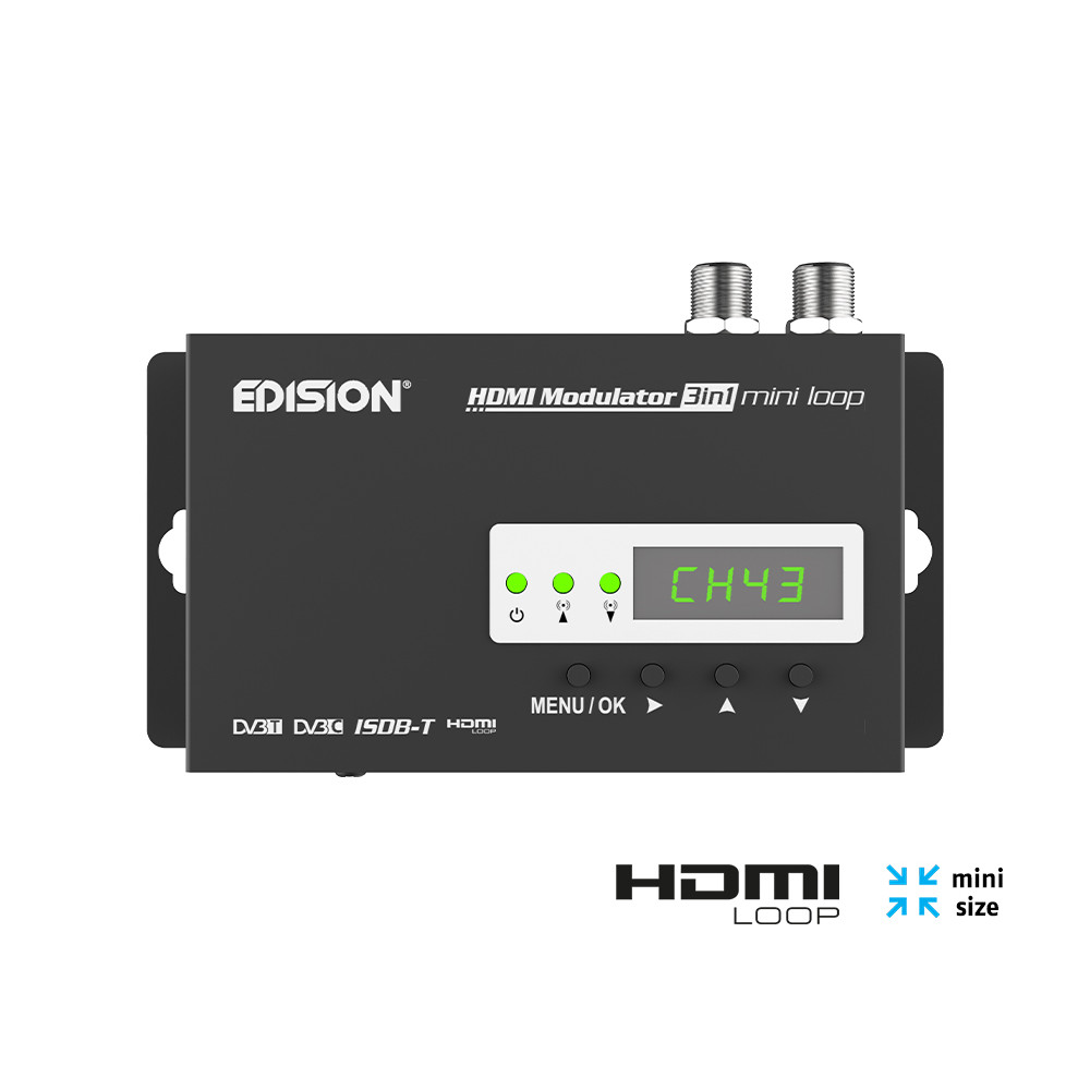 HDMI MODULATOR 3in1 mini loop