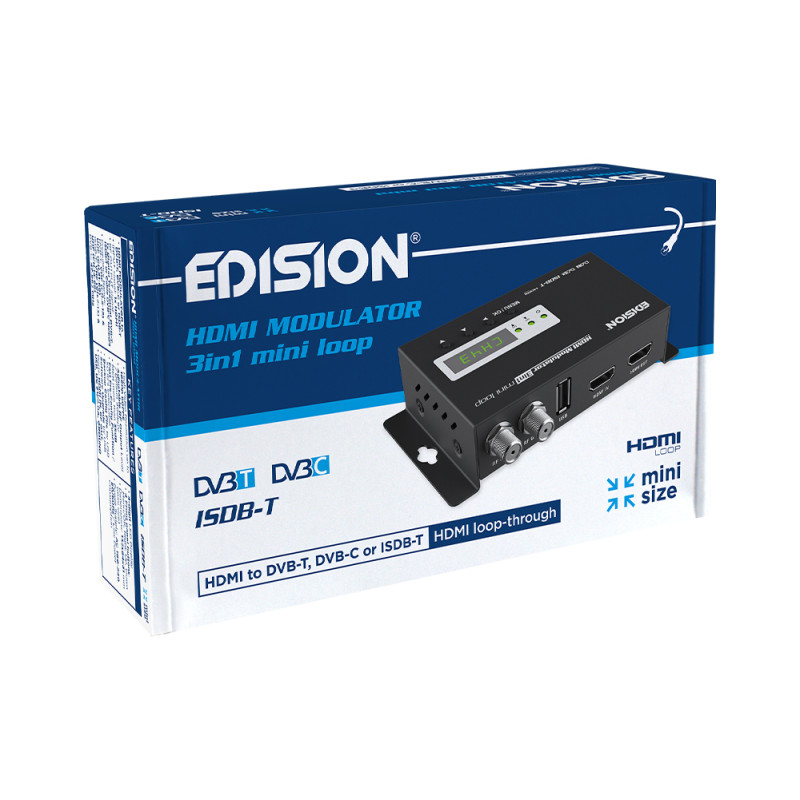 HDMI MODULATOR 3in1 mini loop