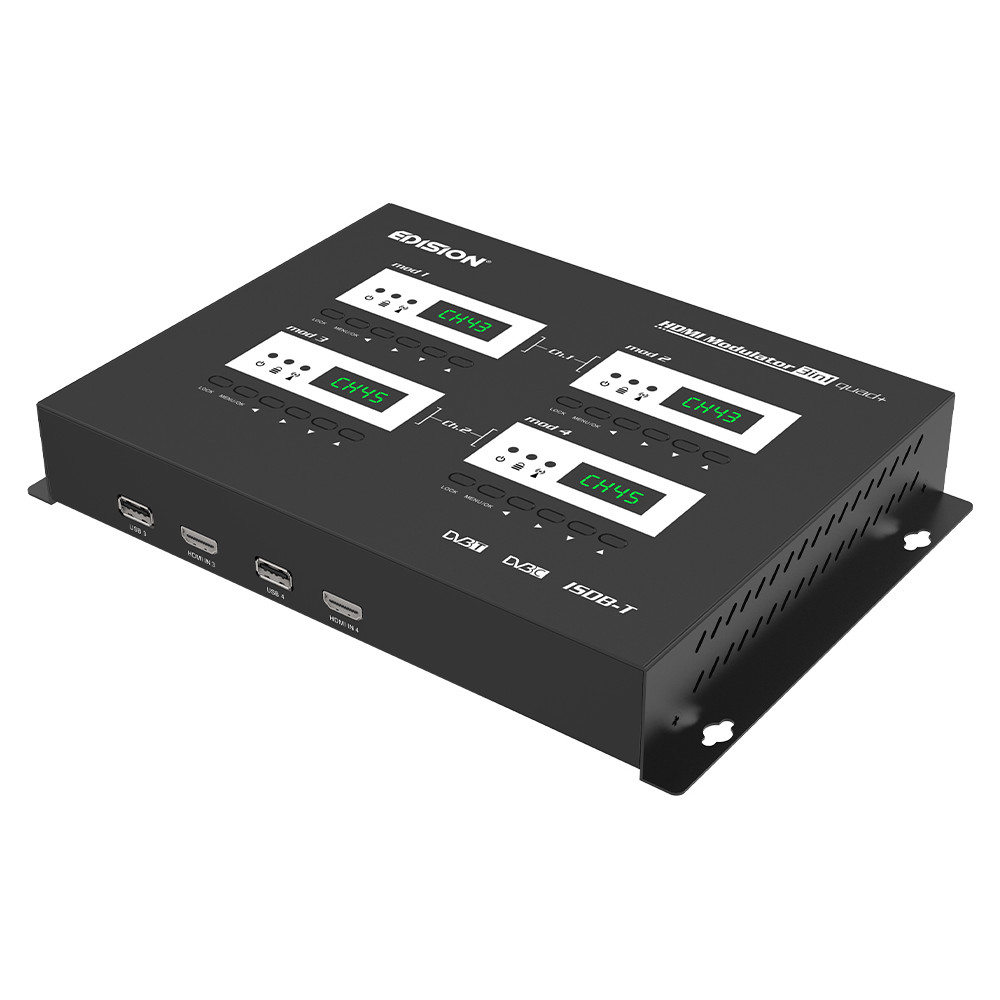 HDMI MODULATOR 3in1 quad+