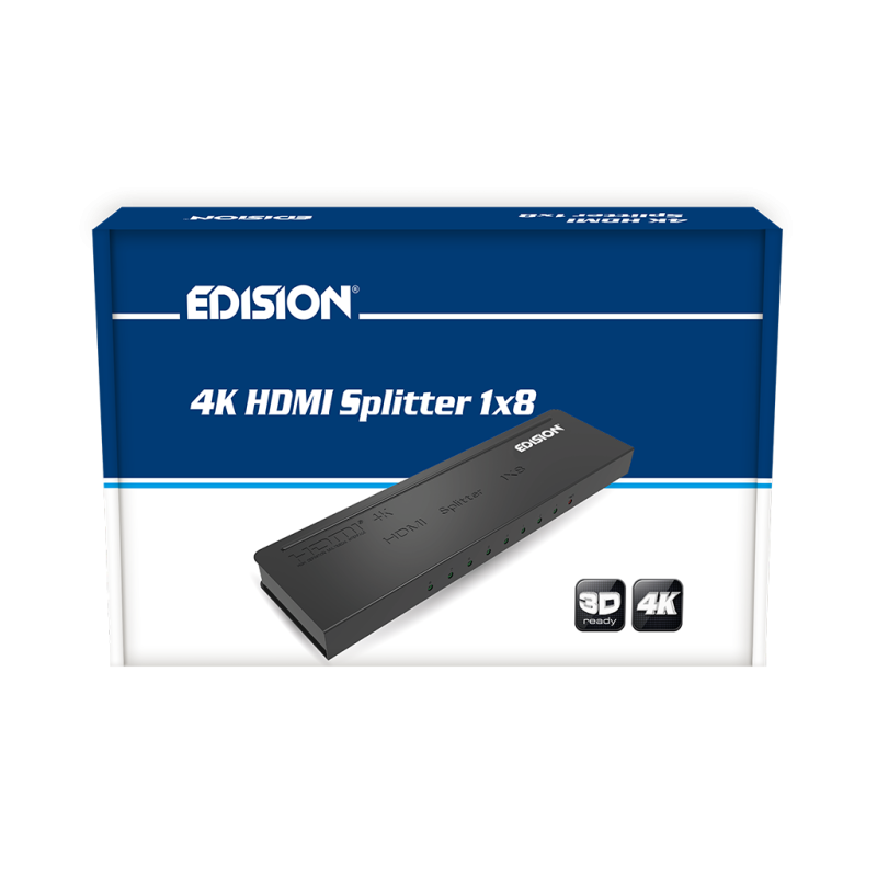 4K HDMI Splitter 1x8