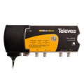 534412 MicroKom ΕΝΙΣΧΥΤΗΣ ΓΡΑΜΜΗΣ 85-1220MHz 30/35dB 124dBuV + RP DOCSIS