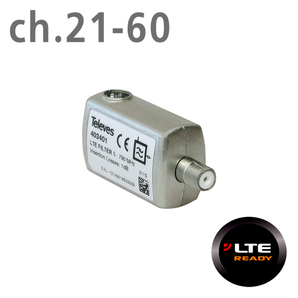 403401 ΦΙΛΤΡΟ LTE 4G (ch.21-60) F