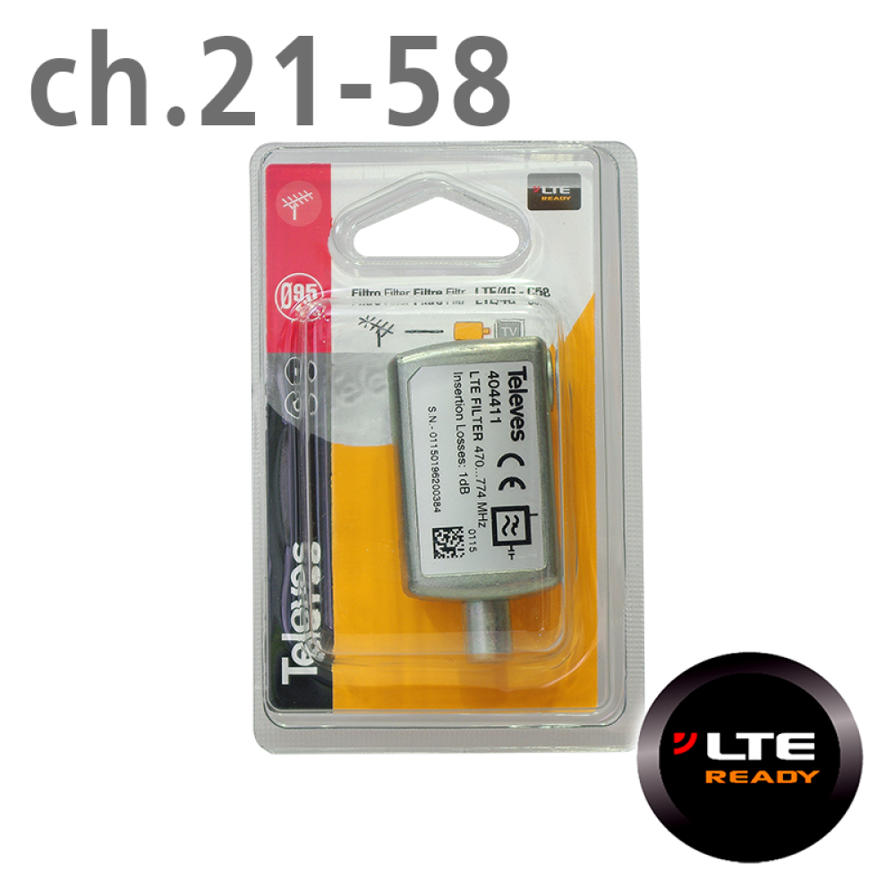 404411 ΦΙΛΤΡΟ LTE 4G (ch.21-58) TV