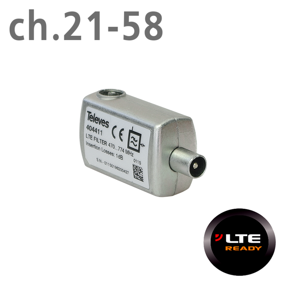 404411 ΦΙΛΤΡΟ LTE 4G (ch.21-58) TV