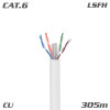 212310 ΚΑΛΩΔΙΟ U/UTP DK6000 Cat.6 Dca Cu LSFH White 305m
