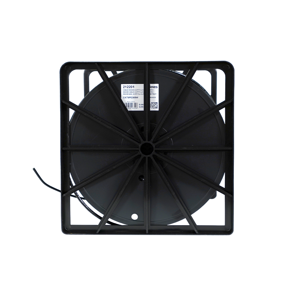 212201 ΚΑΛΩΔΙΟ U/UTP DK6000 Cat.6 Fca Cu PE Black 305m
