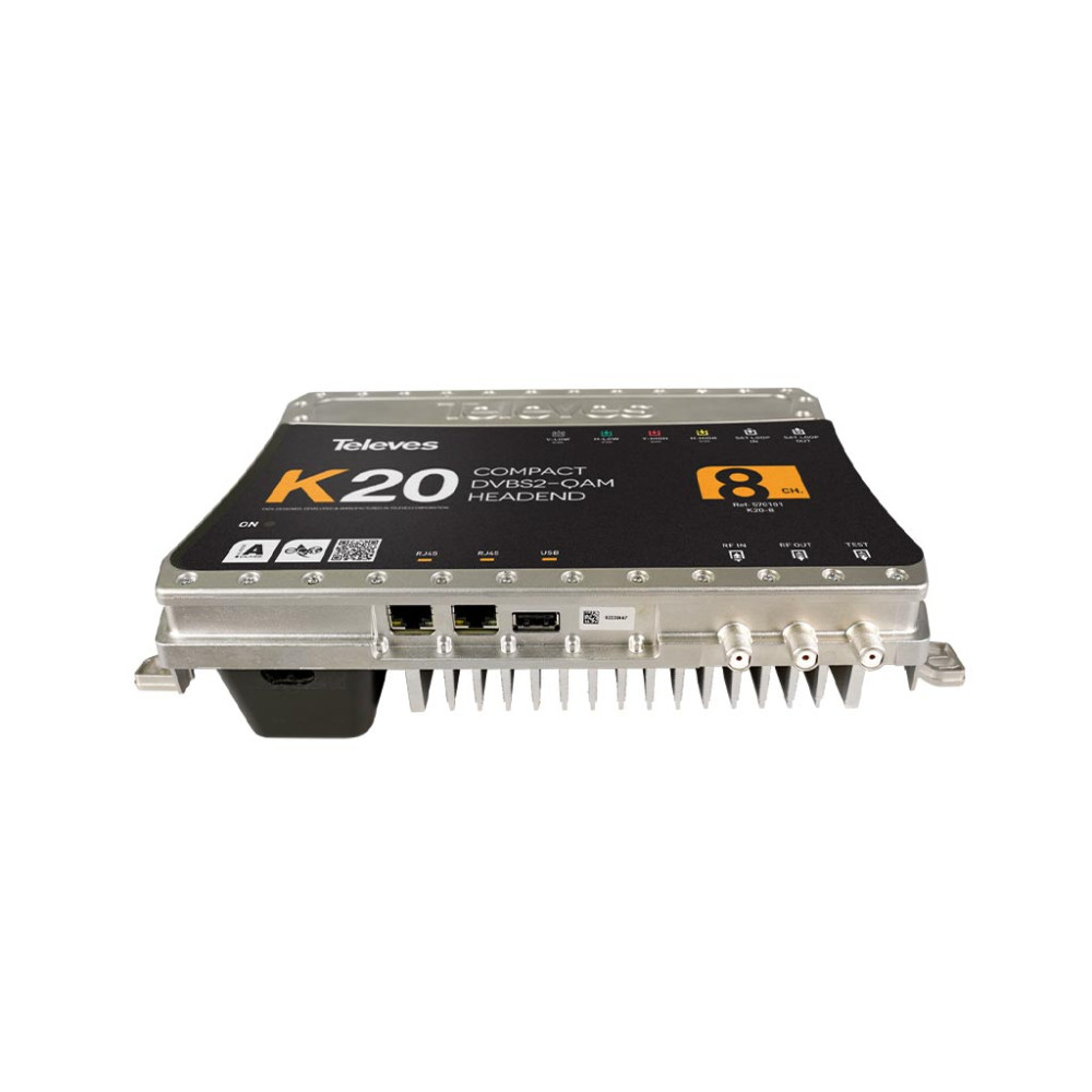 570101 K20 HEADEND DVB-S2 to QAM 8TP
