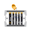 507204 T.0X ΚΥΤΙΟ 4mod.+ PSU ΜΕ ΚΛΕΙΔΑΡΙΑ & FAN