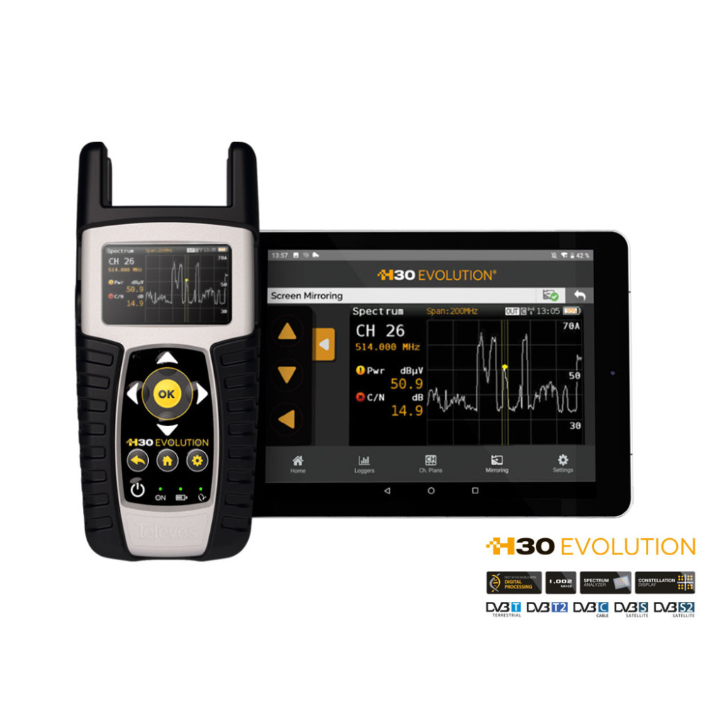593501 H30EVOLUTION DVB-S/S2 + DVB-T