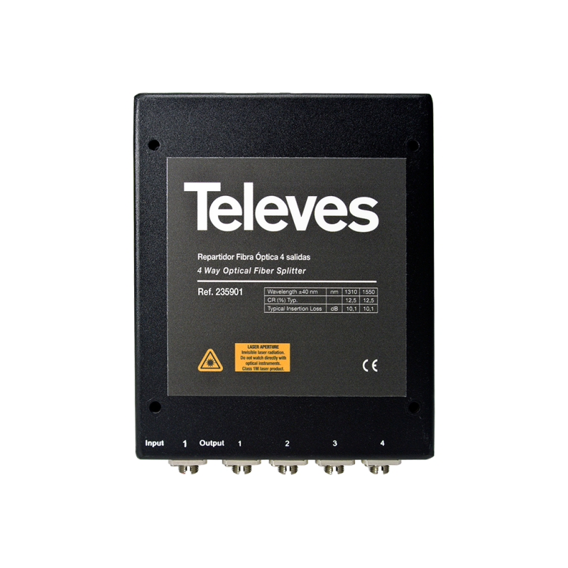 235901 Optical Splitter 4 Ways FC/PC