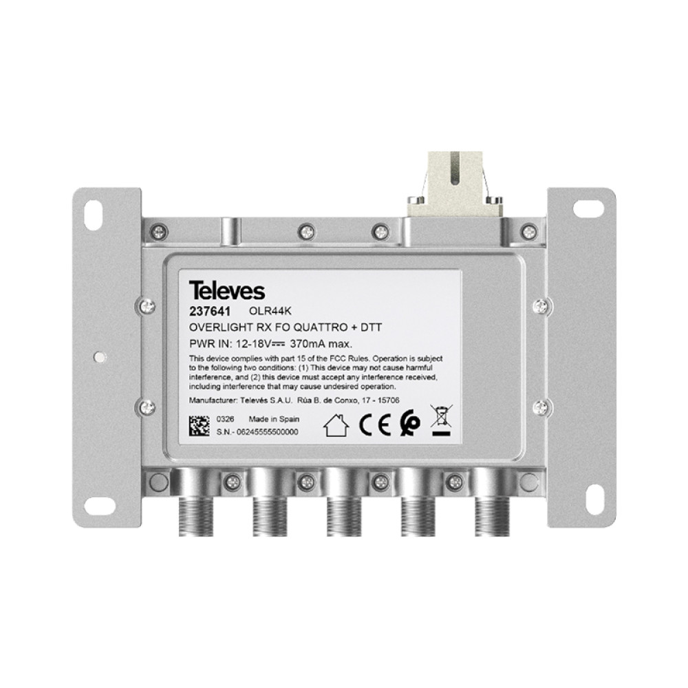 237641 Overlight Optical RX QUATTRO + TDT