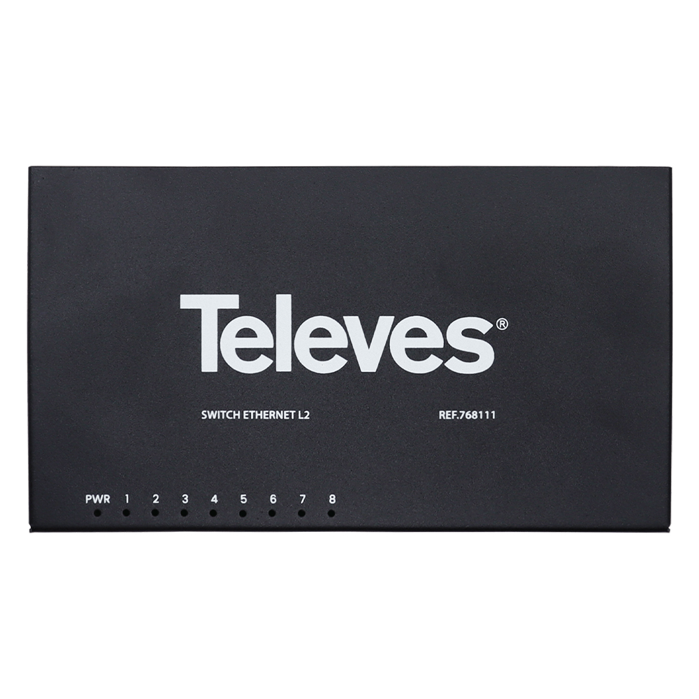 768111 Ethernet Switch 8-port Gigabit unmanaged