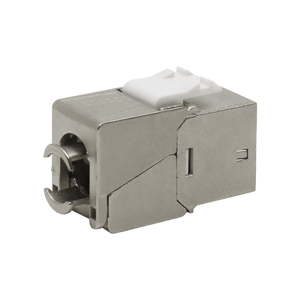 209929 Keystone Jack RJ45 FTP Cat.6A Θηλυκό 180° Tool-Free Grip slim