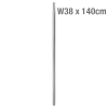 ΙΣΤΟΣ ΜΕΤΑΛΛΙΚΟΣ ΓΑΛΒΑΝΙΖΕ Φ38 x0,9 mm 140cm