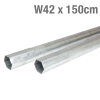 ΙΣΤΟΣ ΜΕΤΑΛΛΙΚΟΣ ΓΑΛΒΑΝΙΖΕ Φ42 x1,5mm 150cm