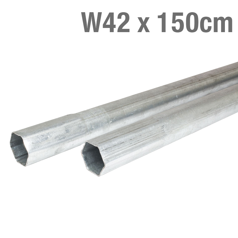 ΙΣΤΟΣ ΜΕΤΑΛΛΙΚΟΣ ΓΑΛΒΑΝΙΖΕ Φ42 x1,5mm 150cm