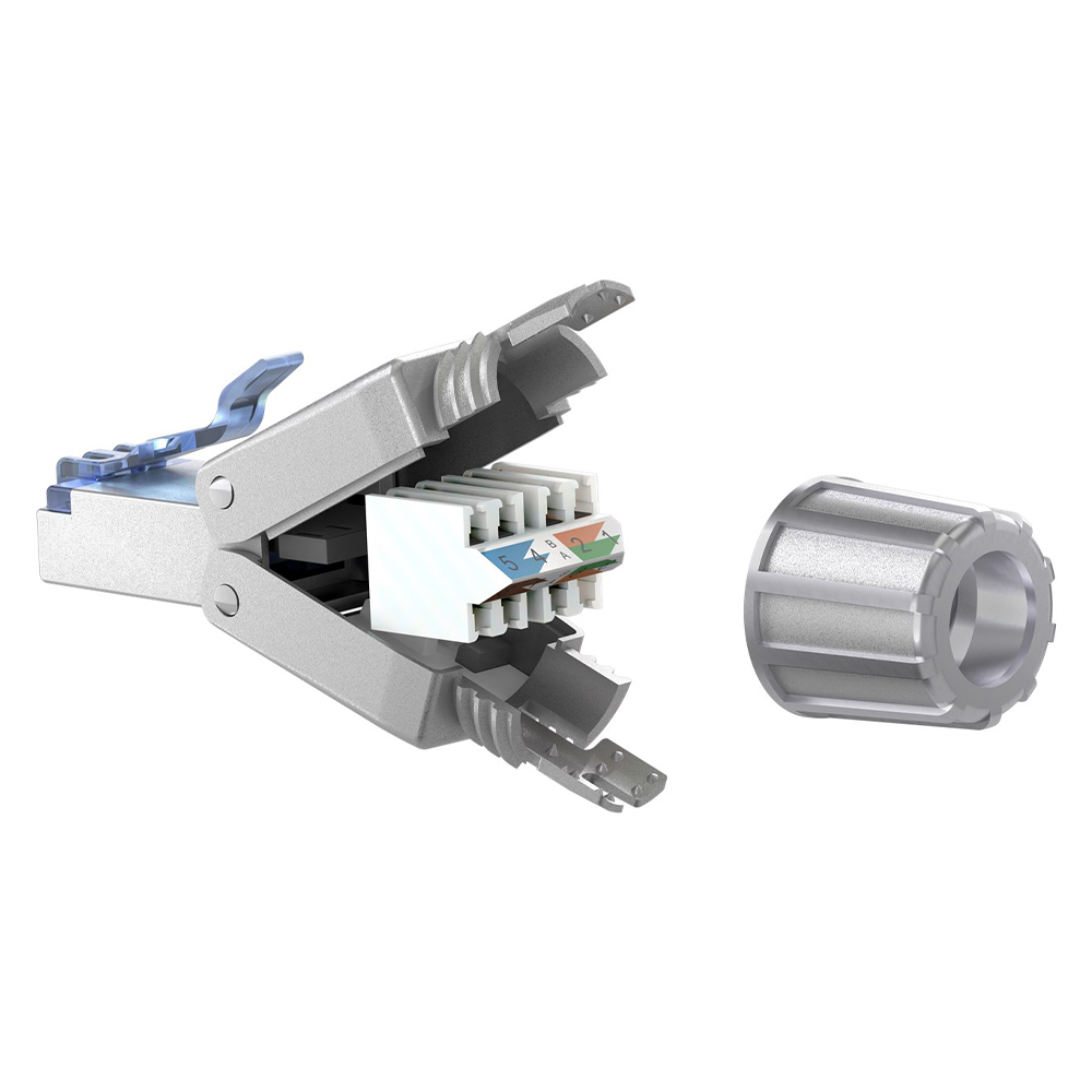 65939 Βύσμα RJ45 STP Cat.6A Αρσενικό tool-free