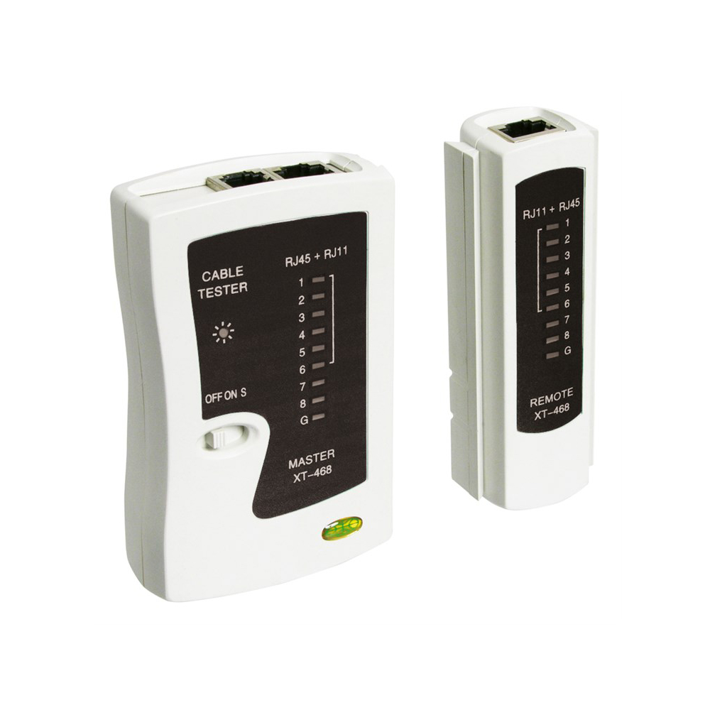 68856 Tester Καλωδίων Δικτύου RJ45/RJ11/RJ12