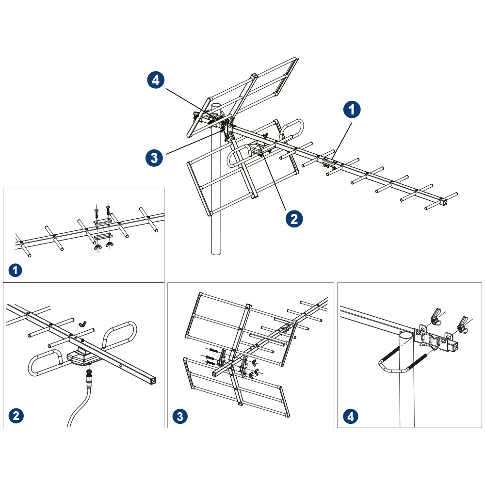 ΚΕΡΑΙΑ YAGI 12db 5G 21-48