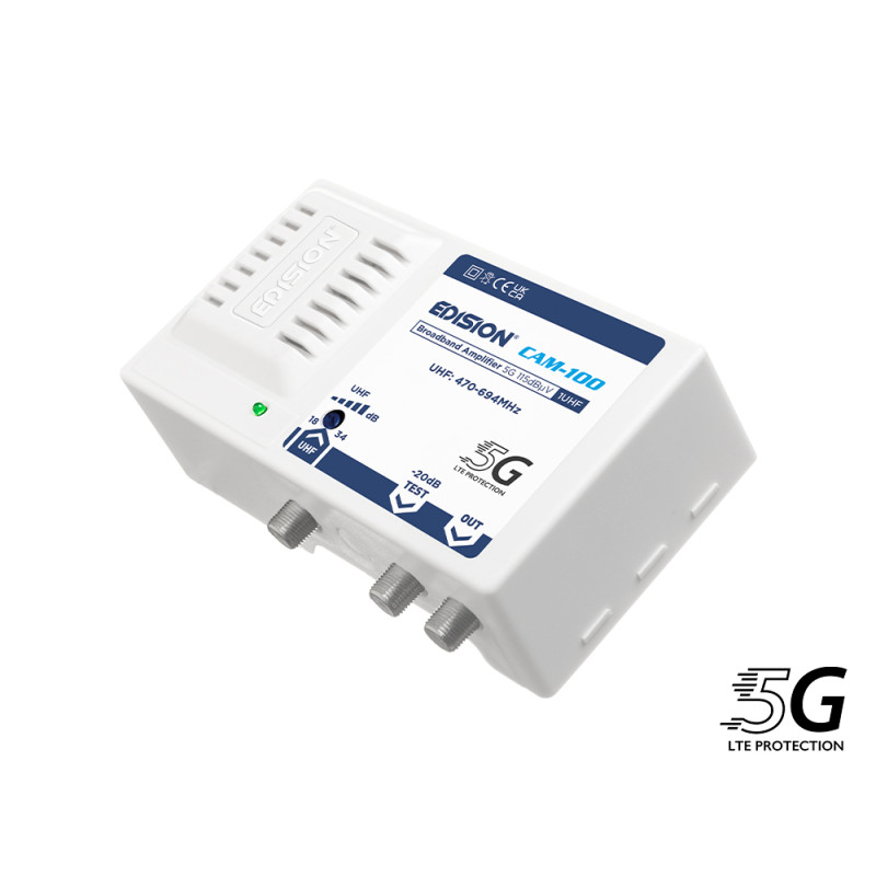 ΕΝΙΣΧ. ΚΕΝΤΡΙΚΟΣ CAM-100 5G 1UHF 115dBμV