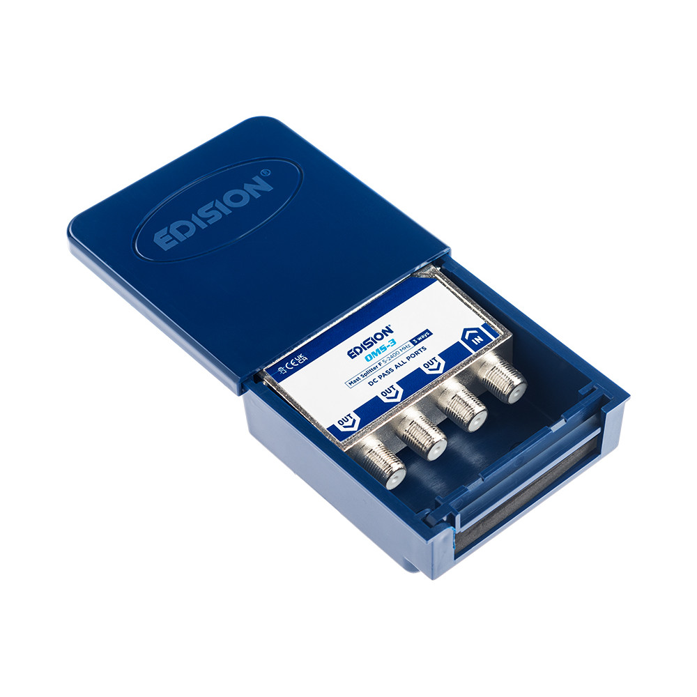ΔΙΑΚΛΑΔΩΤΗΣ ΙΣΤΟΥ 3 ways F 5-2400Mhz OMS-3