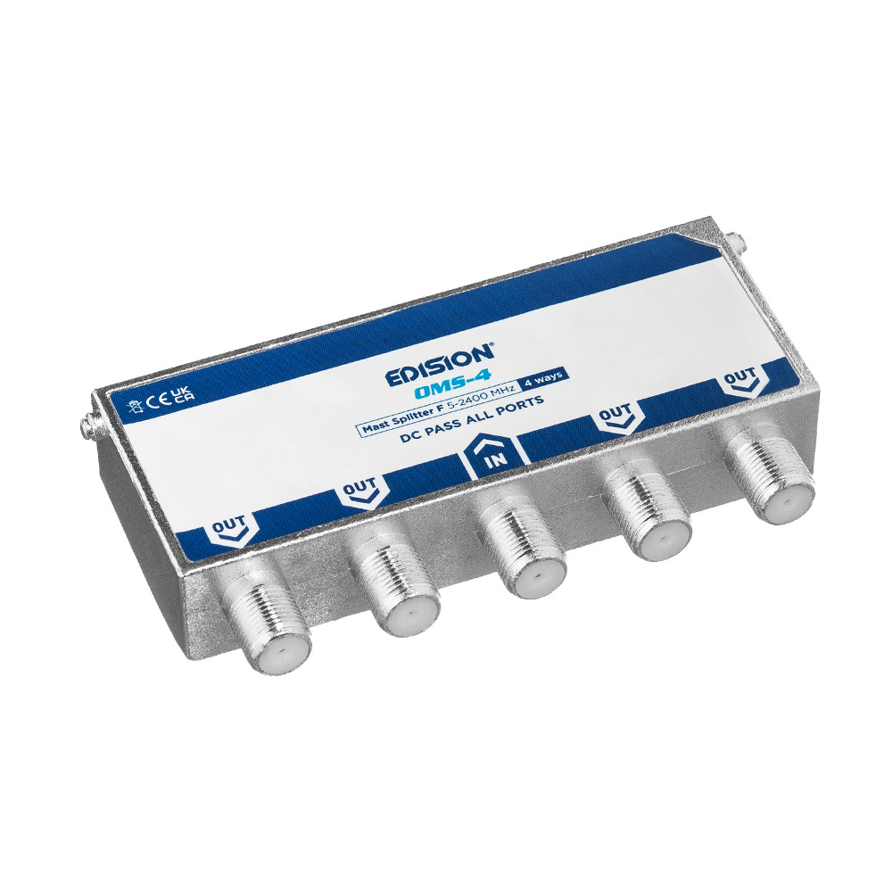 ΔΙΑΚΛΑΔΩΤΗΣ ΙΣΤΟΥ 4 ways F 5-2400Mhz OMS-4