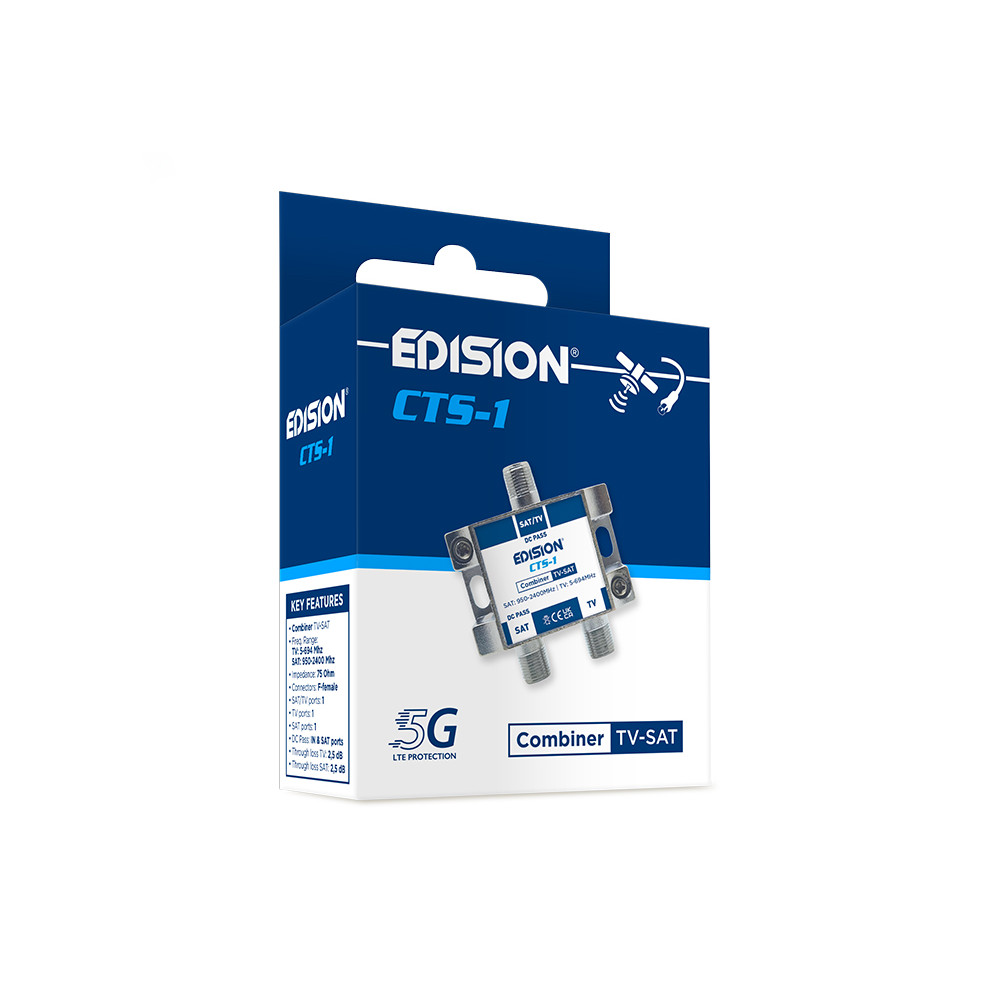ΜΙΚΤΗΣ TV-SAT DC PASS 5G 21-48 CTS-1