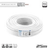 ΚΑΛΩΔΙΟ Coaxial ICX-25 CCS AL Eca PVC Λευκό 25m