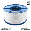ΚΑΛΩΔΙΟ Coaxial ICX-250 CCS AL Eca PVC Λευκό 250m