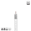 ΚΑΛΩΔΙΟ Coaxial CCS-100 CCS AL Eca PVC Λευκό 100m