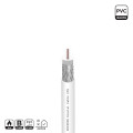 ΚΑΛΩΔΙΟ Coaxial CCS-100 CCS AL Eca PVC Λευκό 100m