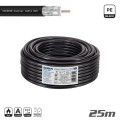 ΚΑΛΩΔΙΟ Coaxial OCX-25 CU AL Fca PE Μαύρο 25m