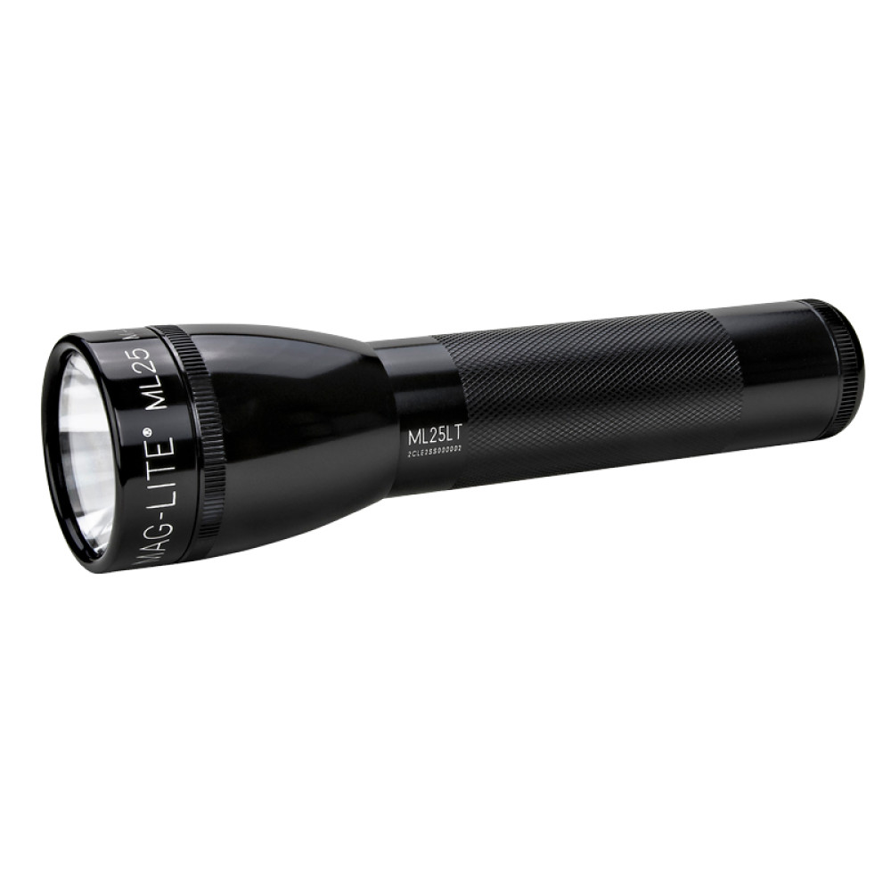 ML25LT-J201G Φακός MAGLITE ML25LT LED μαύρος & KIT ασφαλείας κόκκινο
