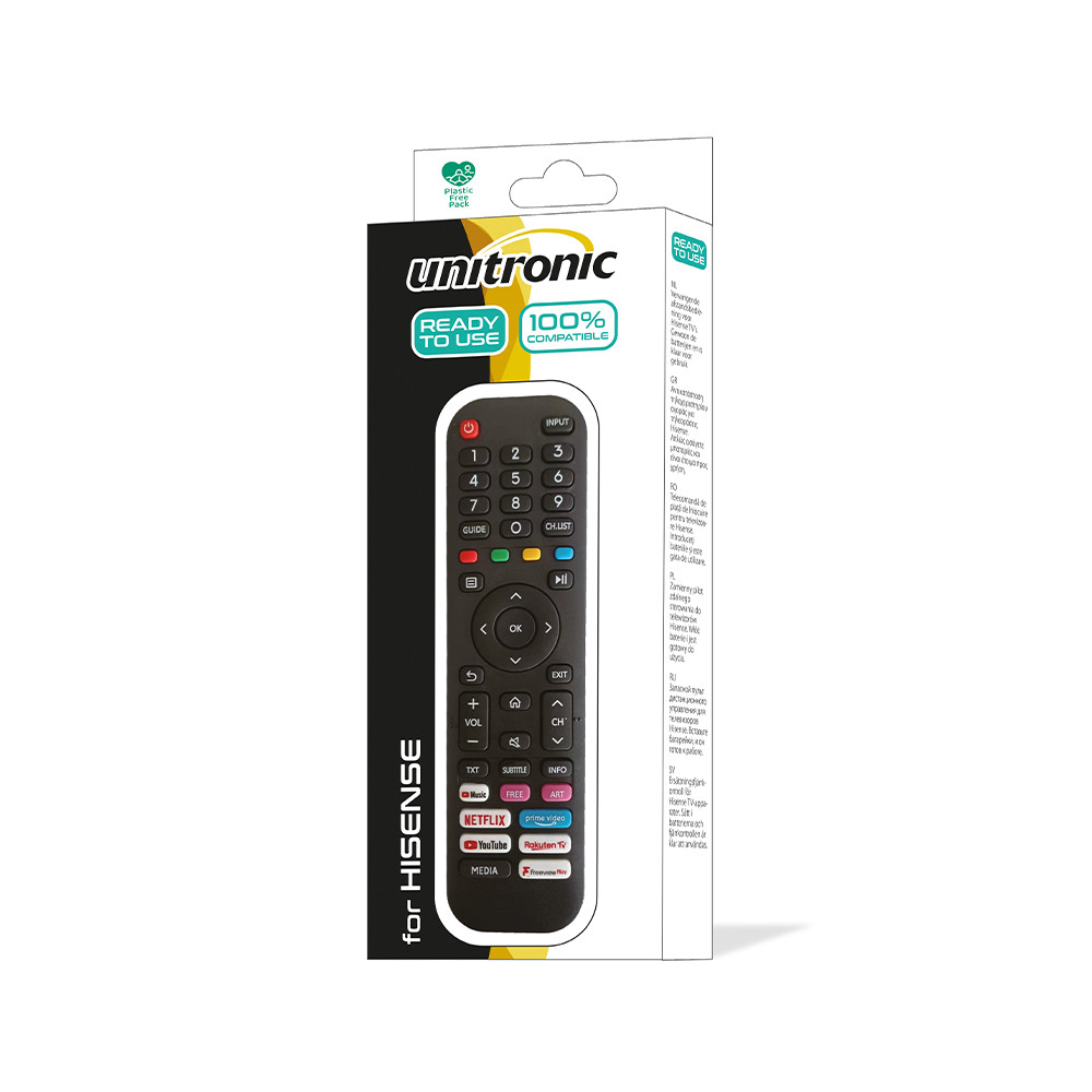 JL1720/COMP-U ΤΗΛΕ/ΡΙΟ Unitronic Συμβατότητας HISENSE