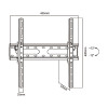 JL42807 JollyLine ΒΑΣΗ TOIXOY TV 23-55 Tilt 45kg