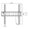 JL42808 JollyLine ΒΑΣΗ TOIXOY TV 32-80 Tilt 45kg