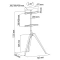 JL42882/Beech JollyLine ΕΠΙΔΑΠΕΔΙΑ ΒΑΣΗ TV 32-70 Motion Οξιά 40kg