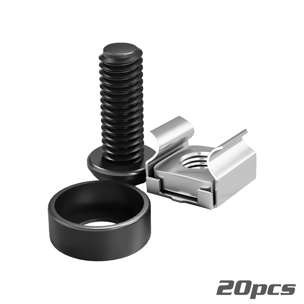 KIT Βίδες Μ6 για Rack 20τεμ