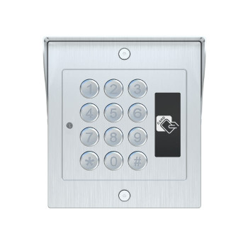 CGATE MODULAR 23500-KPD-DIGIT & RFID  ΠΛΗΚΤΡΟΛΟΓΙΟ +ΚΑΡΤΑΝΑΓΝΩΣΤΗΣ ΕΠΕΚΤ SILVER