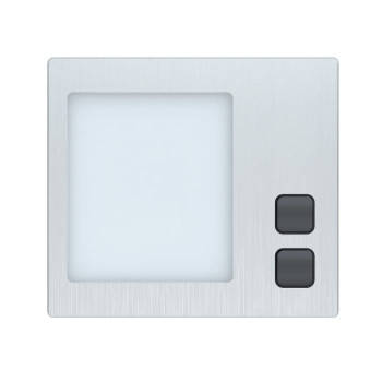 CGATE MODULAR 23500-S2 ΜΠΟΥΤΟΝ 2 ΚΛΗΣΕΙΣ ΕΠΕΚΤ SILVER