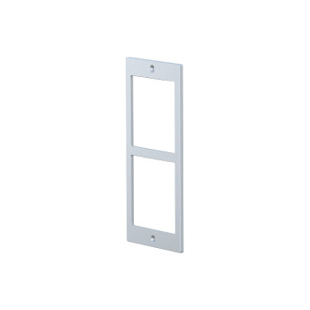 CGATE MODULAR 23500-W2000 ΠΛΑΙΣΙΟ 2 ΘΕΣEΩΝ ΕΠΕΚΤ SILVER