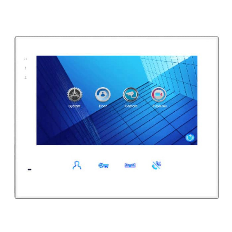 CGATE ELEGANT SERIES 7'' MEMORY (W) ΜΟΝΙΤΟΡ ΕΠΕΚΤ