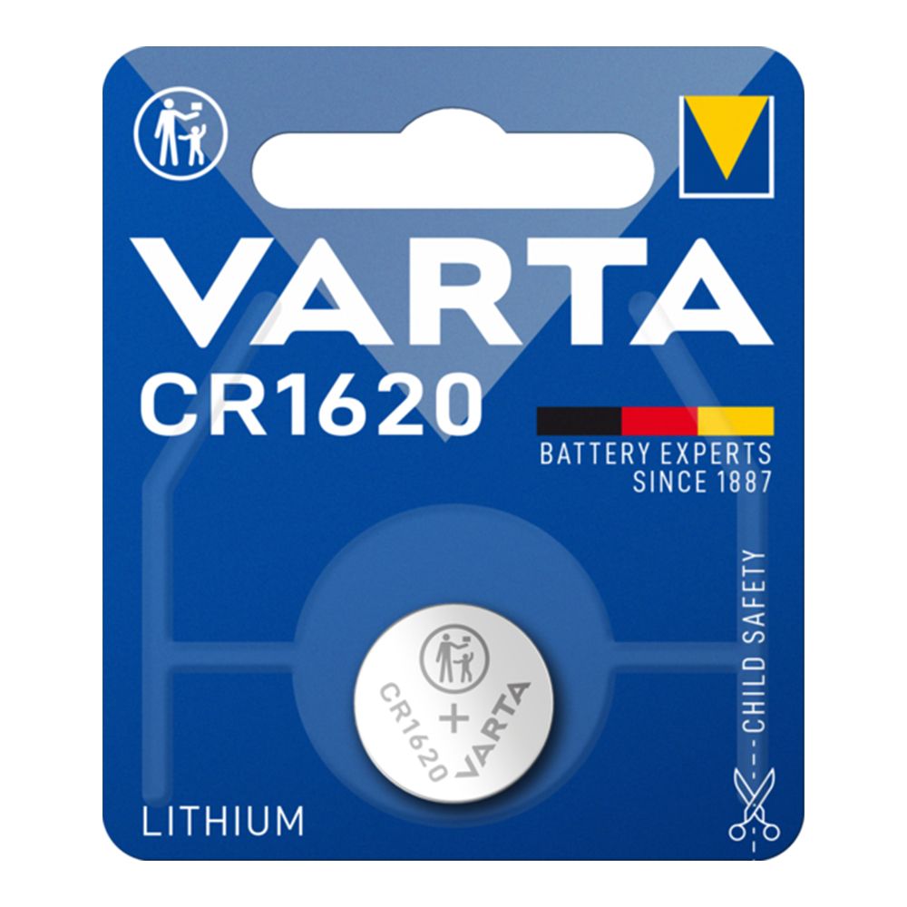 Μπαταρία Λιθίου 3V Varta CR1620 1τμχ