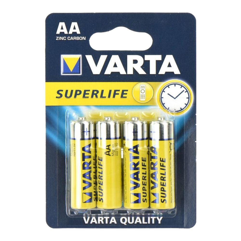 Μπαταρία Zinc Superlife Varta R6 (AA) 4 pcs