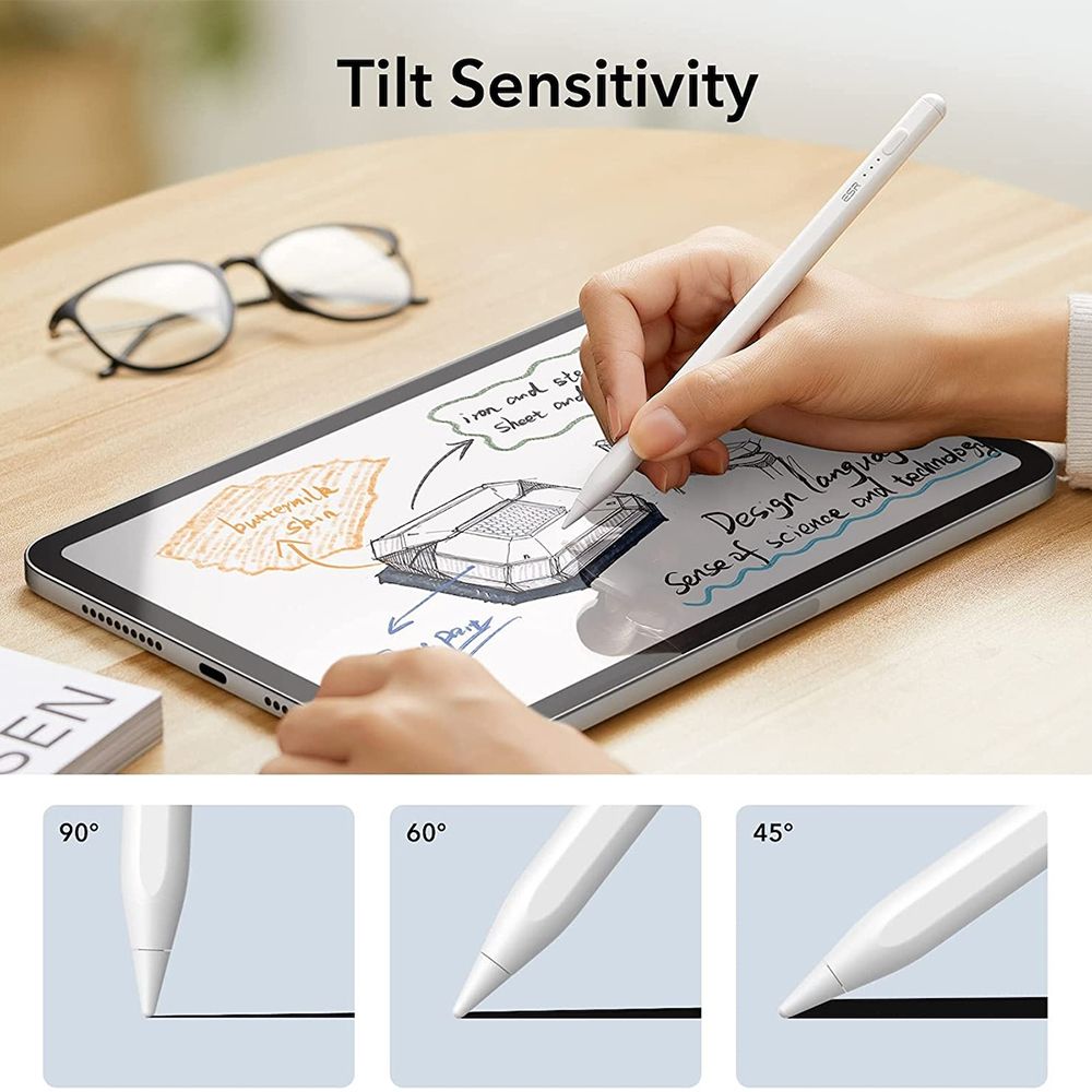 Γραφίδα ESR Digital Magnetic Stylus για iPad Λευκό